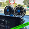 360 Grados Doble Ventilador Para Auto Carro Coche 12v
