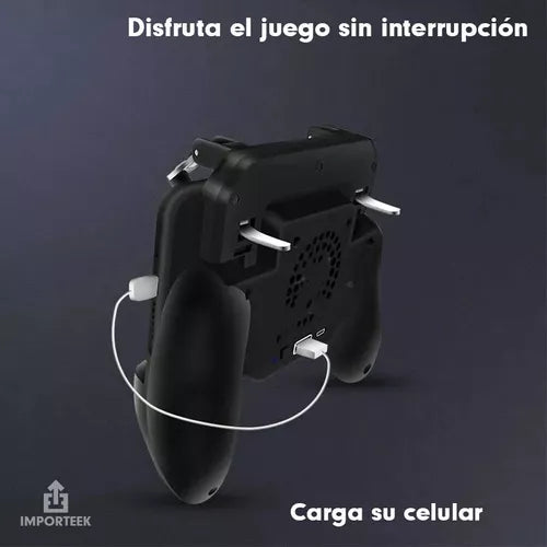 Gamepad Control Soporte Celular Joystick Gatillos