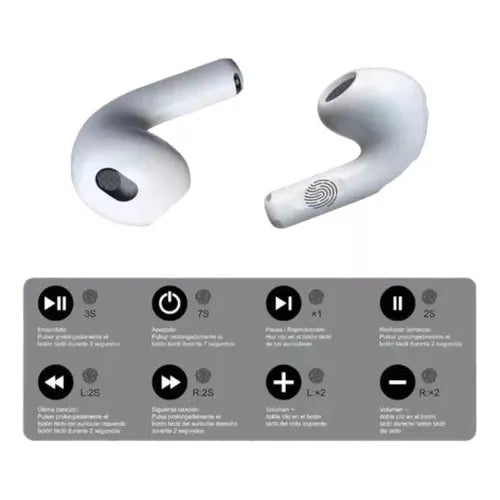Audífonos In-ear Oem Pro6s Compatibles iPhone Android Cree
