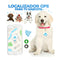 Localizador GPS Bluetooth en Forma de Huella para Mascota