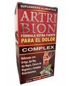 Artribion Complex 60 Tabletas Ortiga Ajo Rey Fórmula Extra Fuerte Dolor