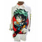 Maxiblusa Camisa Izuku Midoriya My Hero Academia Manga Japón