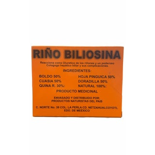 Riño Biliosina 15 Capsulas Diuretico Para Los Riñones 3 Pzas  --  45 Capsulas en total