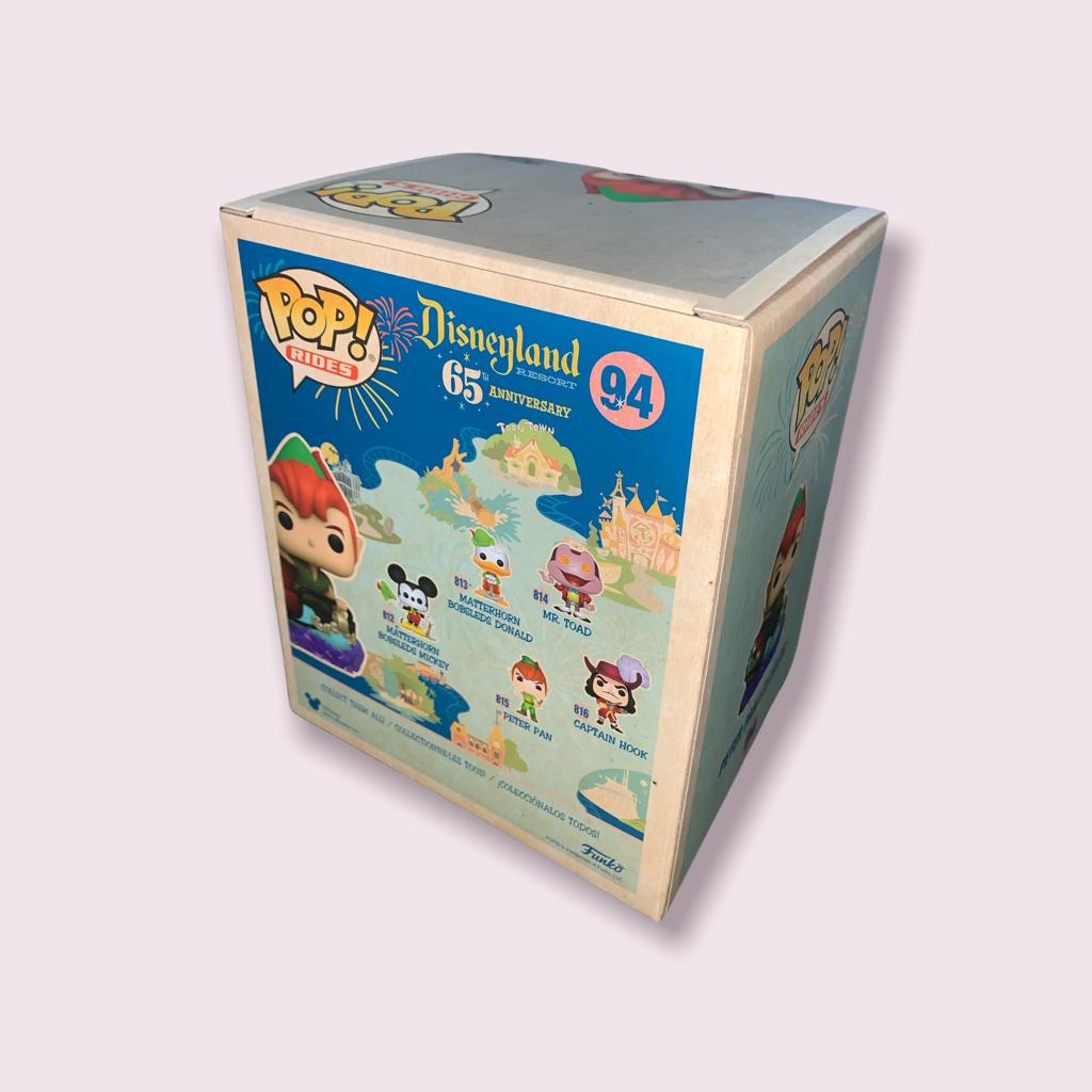 Funko Pop Peter Pan Disneyland Resort 65 Aniversario