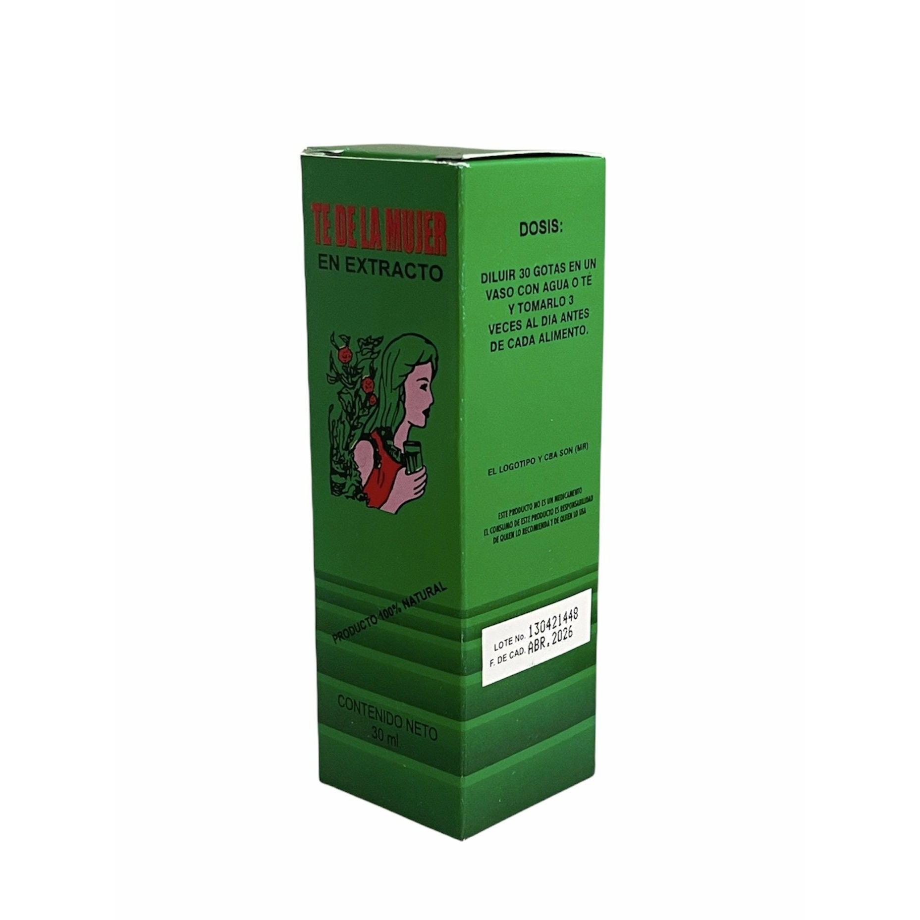 Té De La Mujer Extracto 30ml Dolores Y Colicos Menstruales